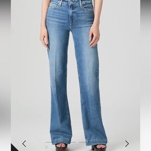 PAIGE Women's Leenah Wide Leg Jeans
